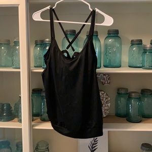 Athlete swimsuit top